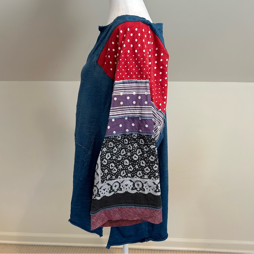 Free People Shibuya Patchwork Tee - Picture 3 of 12